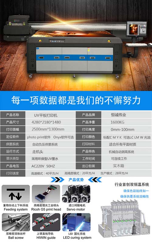 廣告行業(yè)難做？那是因?yàn)槟銢]有了解uv平板打印機(jī)